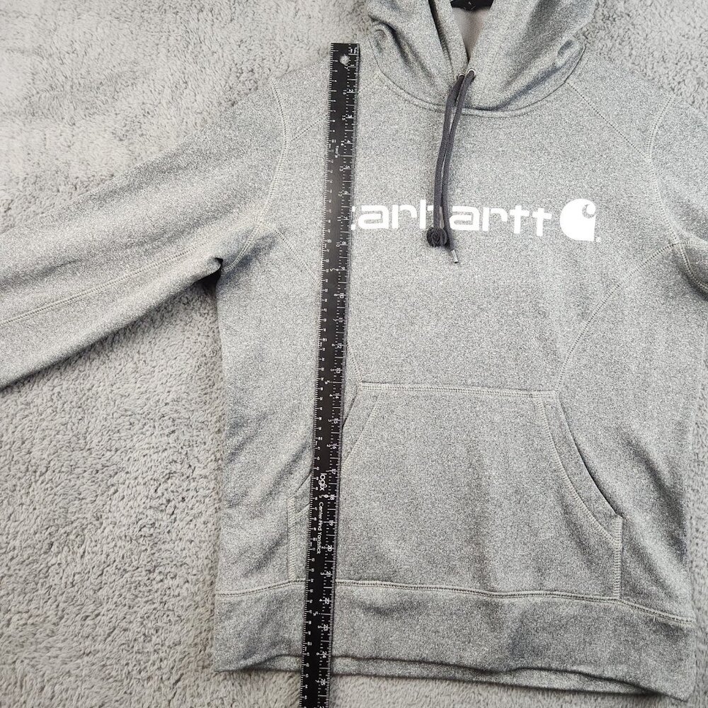 Carhartt Force Hoodie Women's Small Sweatshirt Slight Fit Pocket Pullover Jumper - Picture 7 of 11